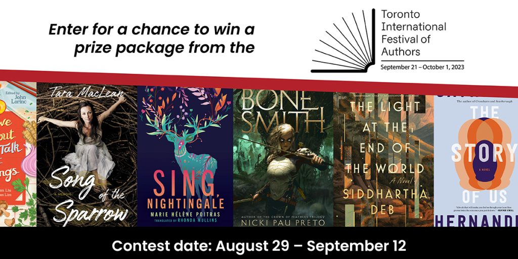 Toronto International Festival Of Authors Contest Wonderlist Toronto International Festival Of Authors Contest Wonderlist